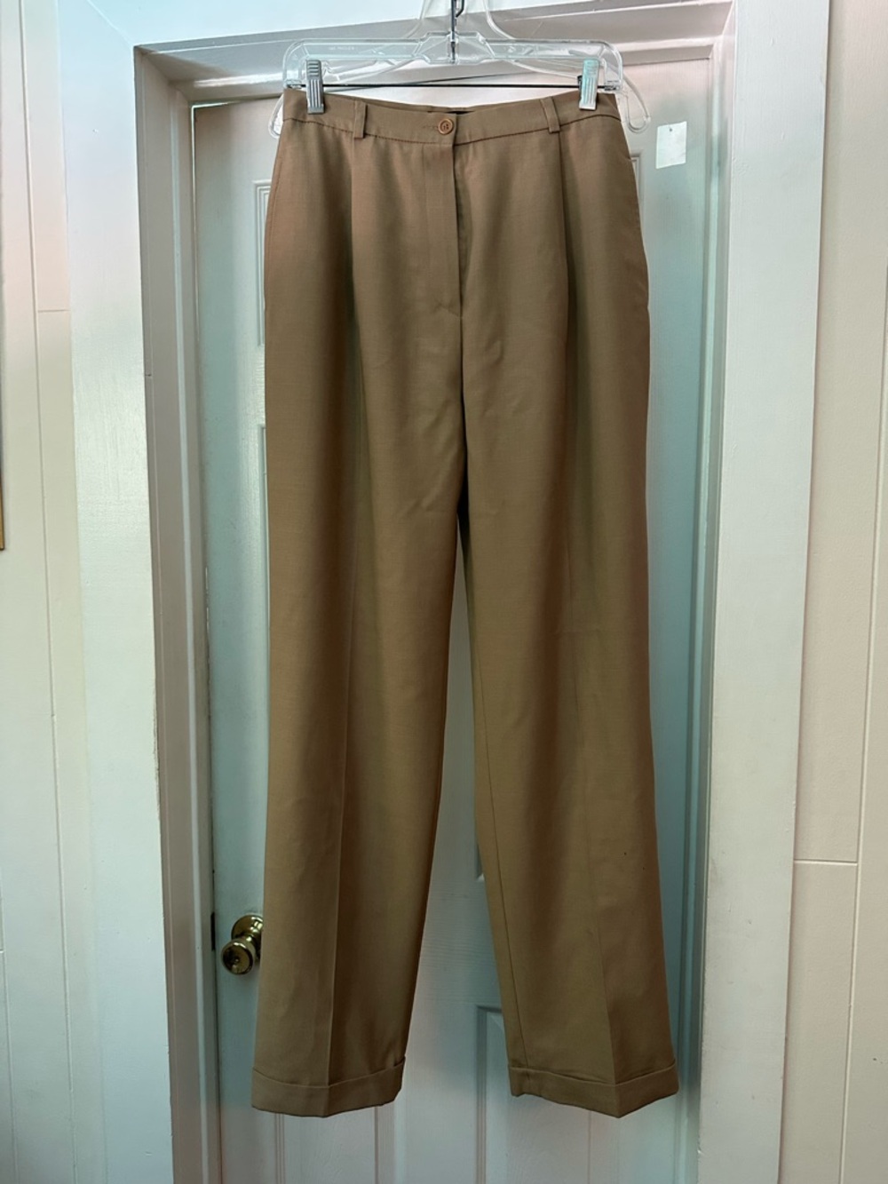 Brooks Brothers Classic Beige Straight-Leg Chinos